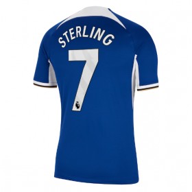 Chelsea Raheem Sterling #7 Hemmakläder 2023-24 Kortärmad